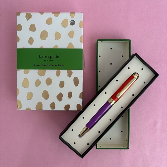Kate Spade Pen and Notepad Set NWT - Picture 1 of 6
